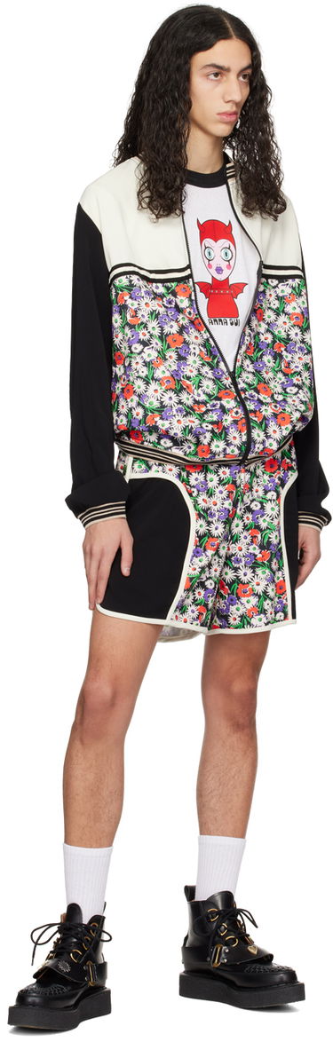 Shorts Anna Sui Floral Print Athletic Shorts Flerfärgad | M1023A41, 3