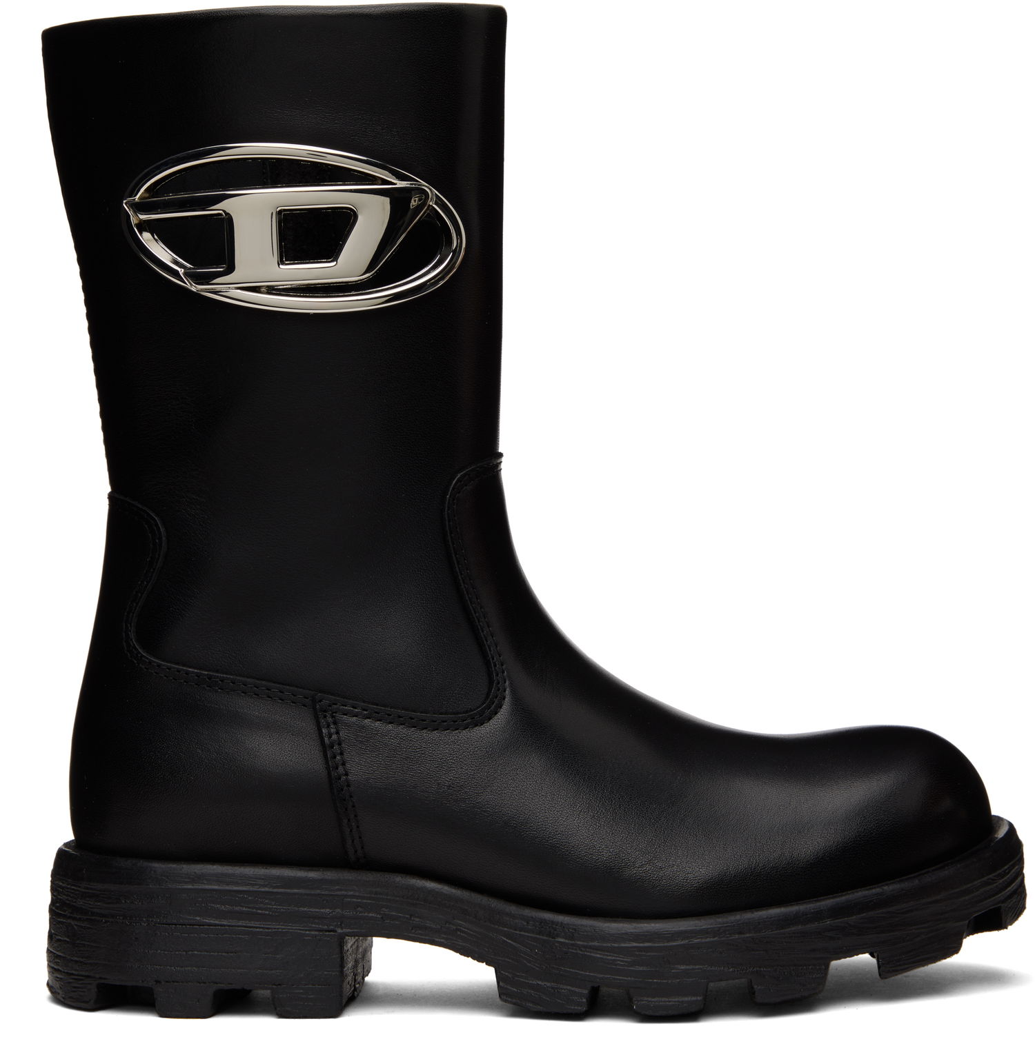 Sneakers och skor Diesel D-Hammer Bkr D W Logo Boots Svart | Y03692 P4471, 0