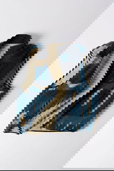 Väst By Parra Parra Infinite Bird Reversible Vest Blå | 54250, 4