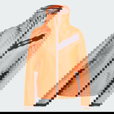 Jacka adidas Performance adidas TERREX Terrex Techrock Light GORE-TEX Active Rain Orange | IK5676, 4