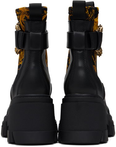 Sneakers och skor Versace Versace Jeans Couture Sophie Chain Chelsea Boots Svart | E79VA3S84_EZS867, 1