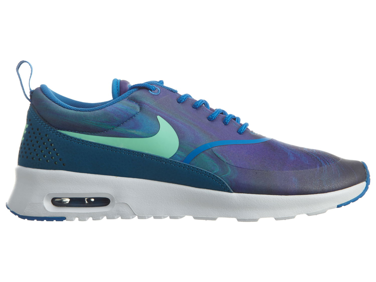 Sneakers och skor Nike Air Max Thea Print Blue Spark Green Glow W Blå | 599408-405, 0