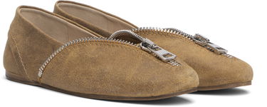 Sneakers och skor JW Anderson Biker Ballerina Flats Brun | BL0032-LA0319, 3