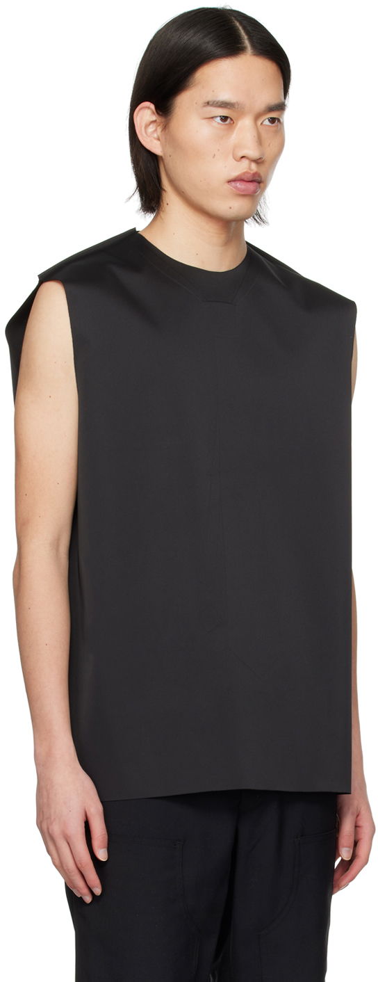 Linne We11done We11done Tie Embossed Tank Top Svart | WD-BL1-24-125-M-BK, 1