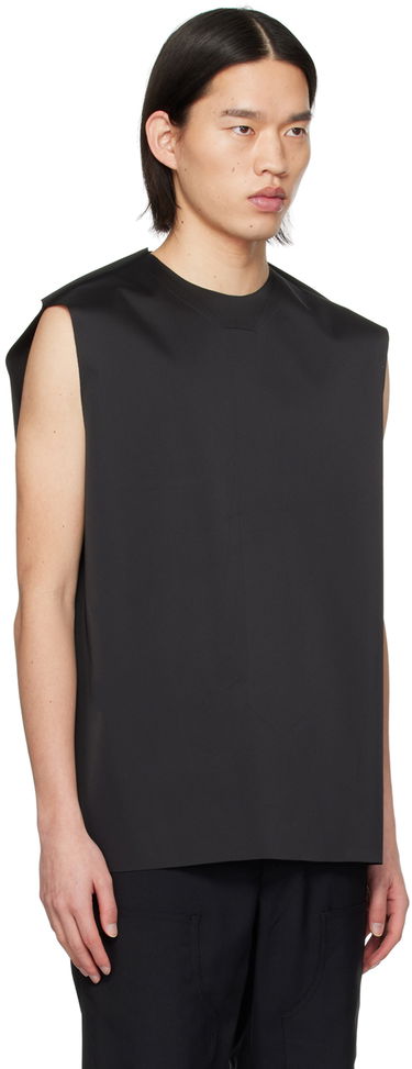 Linne We11done We11done Tie Embossed Tank Top Svart | WD-BL1-24-125-M-BK, 1