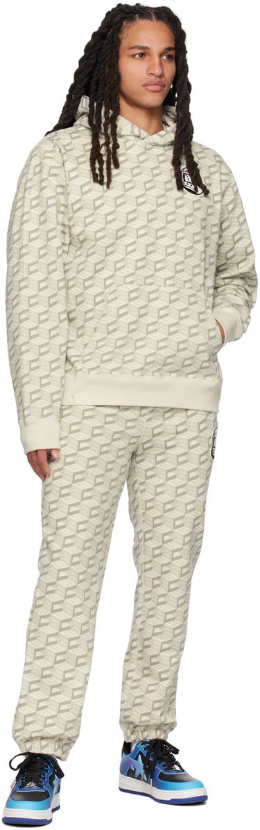Träningsbyxor BILLIONAIRE BOYS CLUB Billionaire Boys Club Printed Sweatpants Beige | B23110, 3