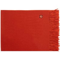 Halsduk MAISON KITSUNÉ Fox Head Patch Wool Scarf Röd | LM06201WA0018-M669, 1