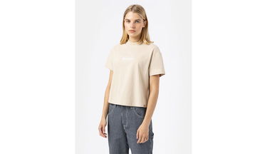 T-shirt Dickies S/S Loretto Tee Beige | DK0A4XBAC39, 7