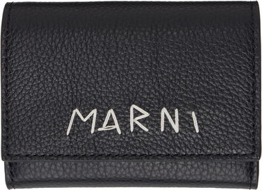Plånbok Marni Marni Leather Key Holder Wallet Svart | PCMI0017U2 P6533, 0