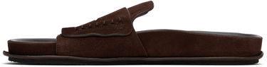 Kläder Jacquemus Jacquemus Suede Loafer Sandals Brun | 25E251FO172-4354, 2
