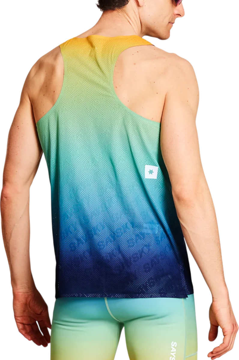 Linne Saysky Saysky Drip Dye Flow Air Singlet Flerfärgad | nmrsi62c-1032, 1