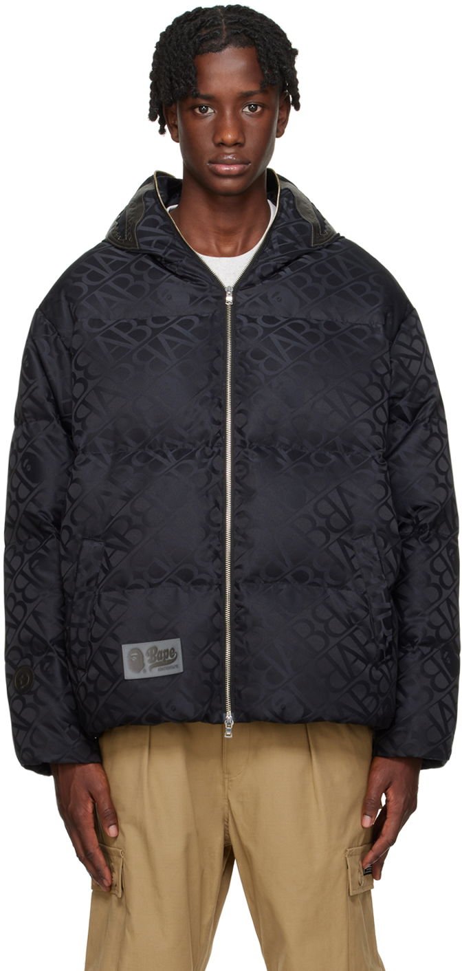 Jacka BAPE Sport Monogram Shark Down Jacket Svart | 001DNJ801054I, 0