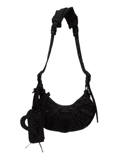 Axelväska Balenciaga XS 'Le Cagole' Bag Svart | 671309 2AAKM