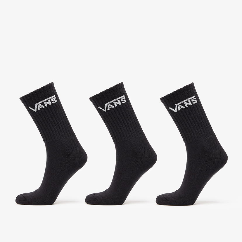 Strumpor Vans Classic Crew Socks Svart | VN000QBVBLK1