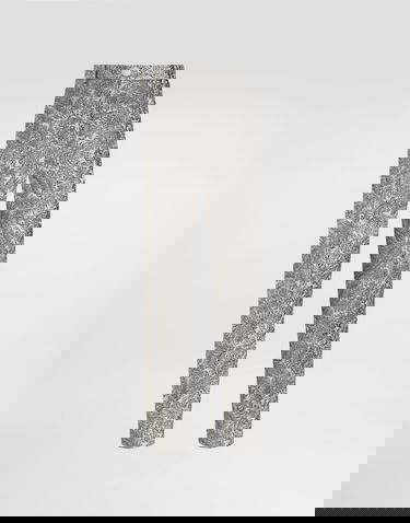 Byxor Dolce & Gabbana Floral Jacquard Trousers Metallisk | FTAM2ZFJZALS0998, 0