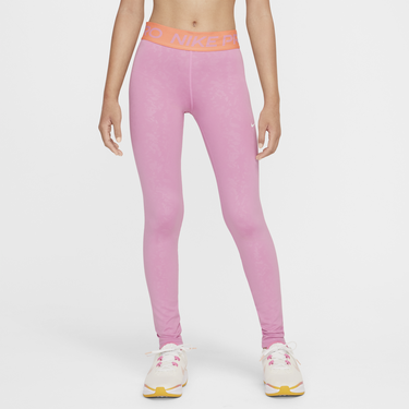 Damasker Nike Dri-FIT Pro Mid-Rise Leggings Rosa | HF4694-646, 3
