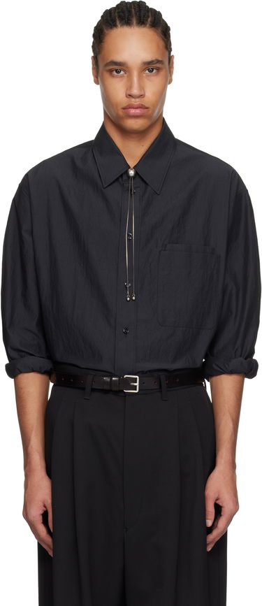 Skjorta LEMAIRE Lemaire Double Pocket Shirt Svart | SH1157 LF1399, 0