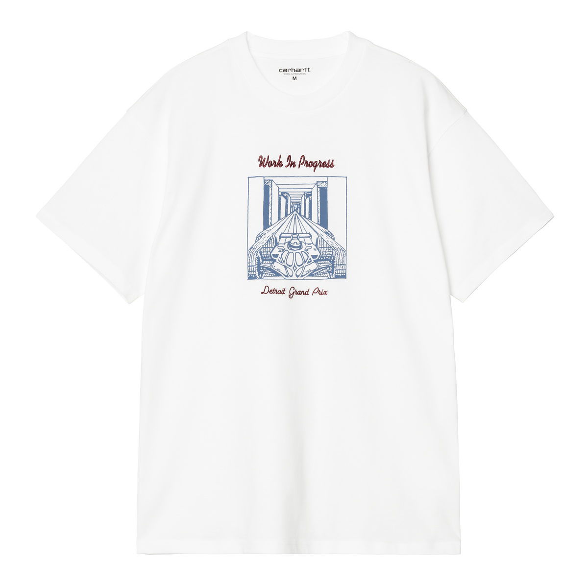 T-shirt Carhartt WIP Carhartt WIP Racer Graphic T-Shirt Vit | I034770_7, 0