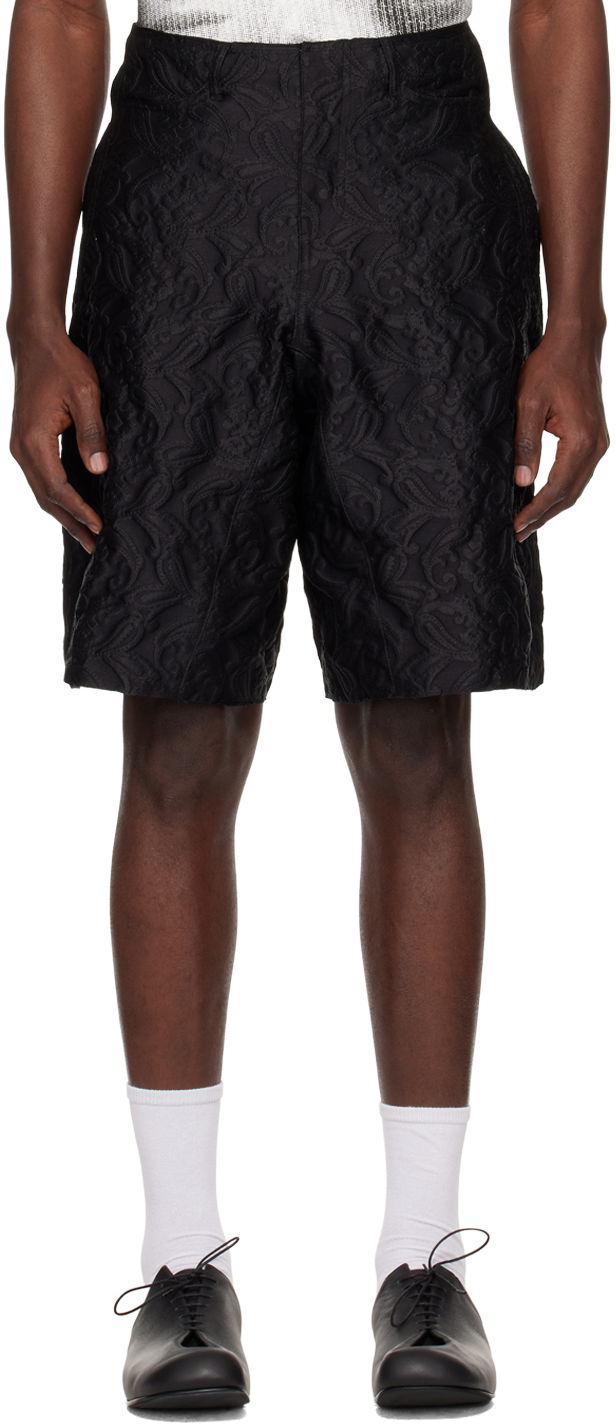 Shorts ADER ERROR Paneled Shorts Svart | BN01SSBT0203BK