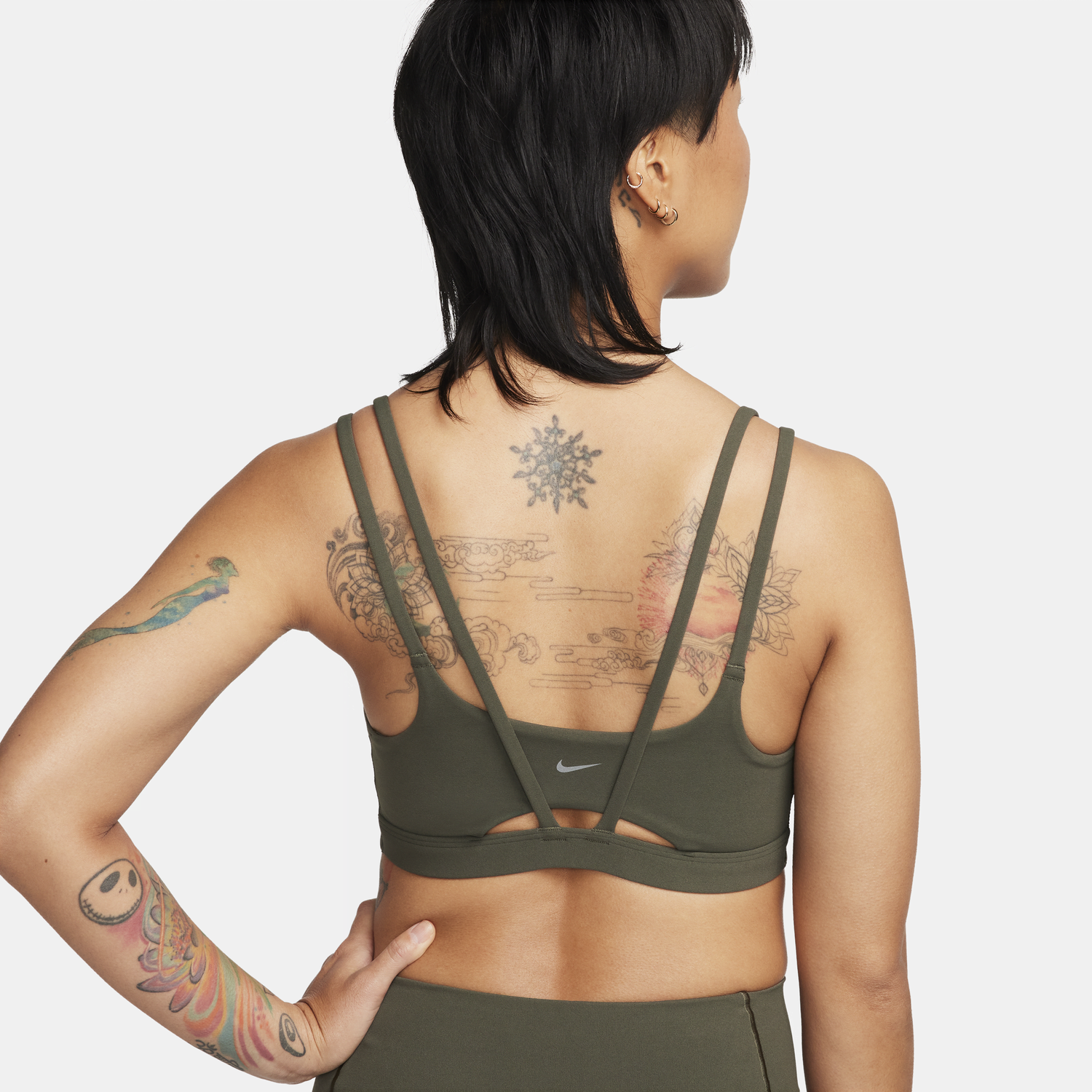 Behå Nike Alate Trace Bra Grön | DO6608-325, 1