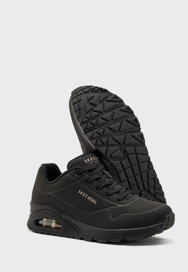 Sneakers och skor Skechers Uno Svart | 52458-BBK, 2