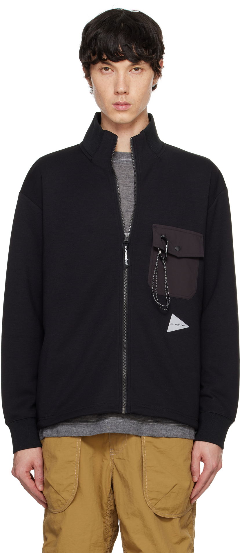Jacka and wander Airly Warm Full Zip Jacket Svart | 5744284162