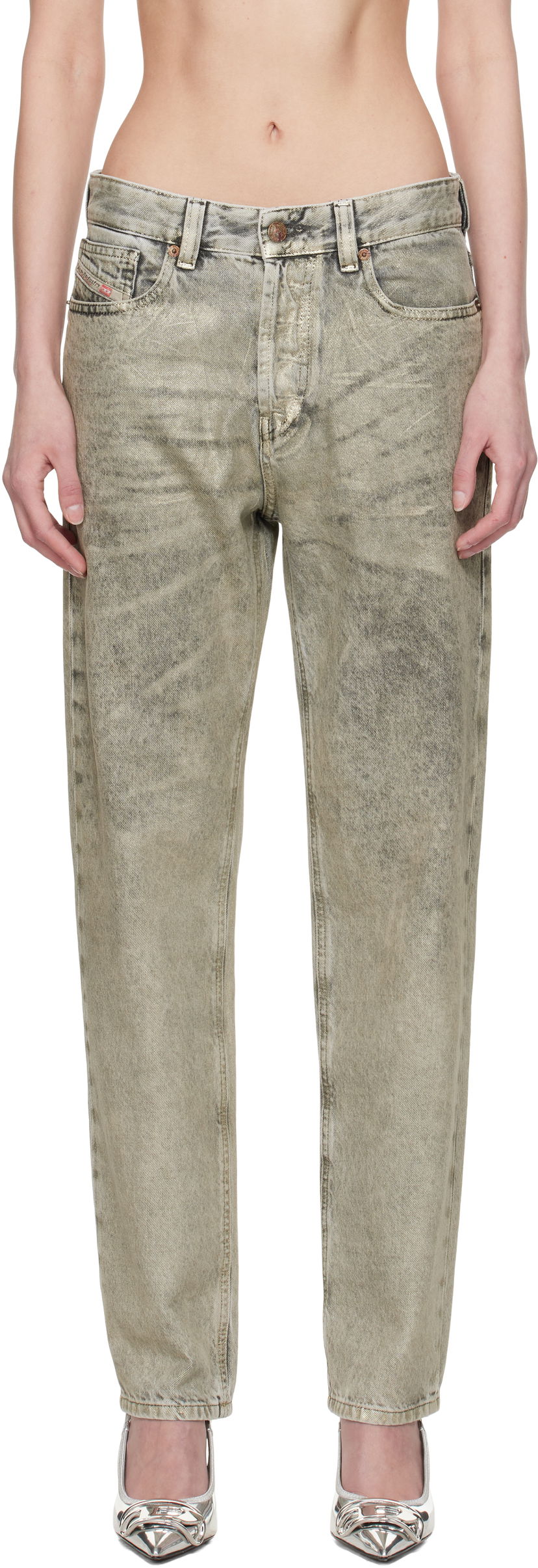 Jeans Diesel Diesel 1988 D-Ark Jeans Grön | A17344 09L79