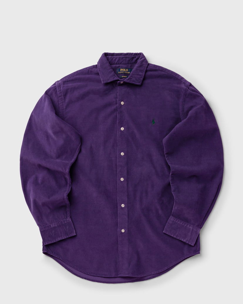 Skjorta Polo by Ralph Lauren Corduroy Long Sleeve Button-Front Shirt Purpur | 710P00518010