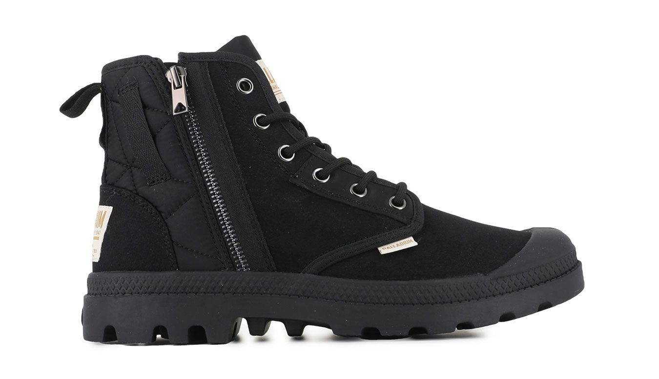 Sneakers och skor Palladium Pampa Detroit Zip Boot Svart | 79500-008-M, 0