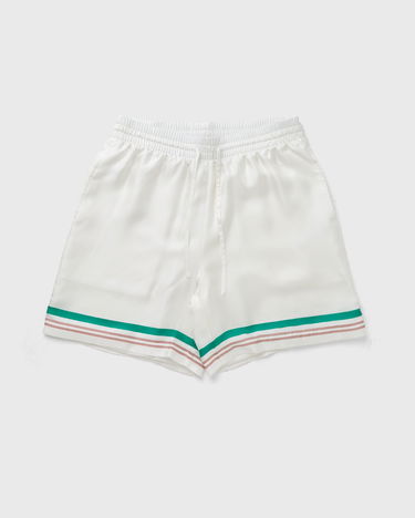 Shorts Casablanca White Casual Shorts with Stripes Vit | MPF25-TR-012-06, 2