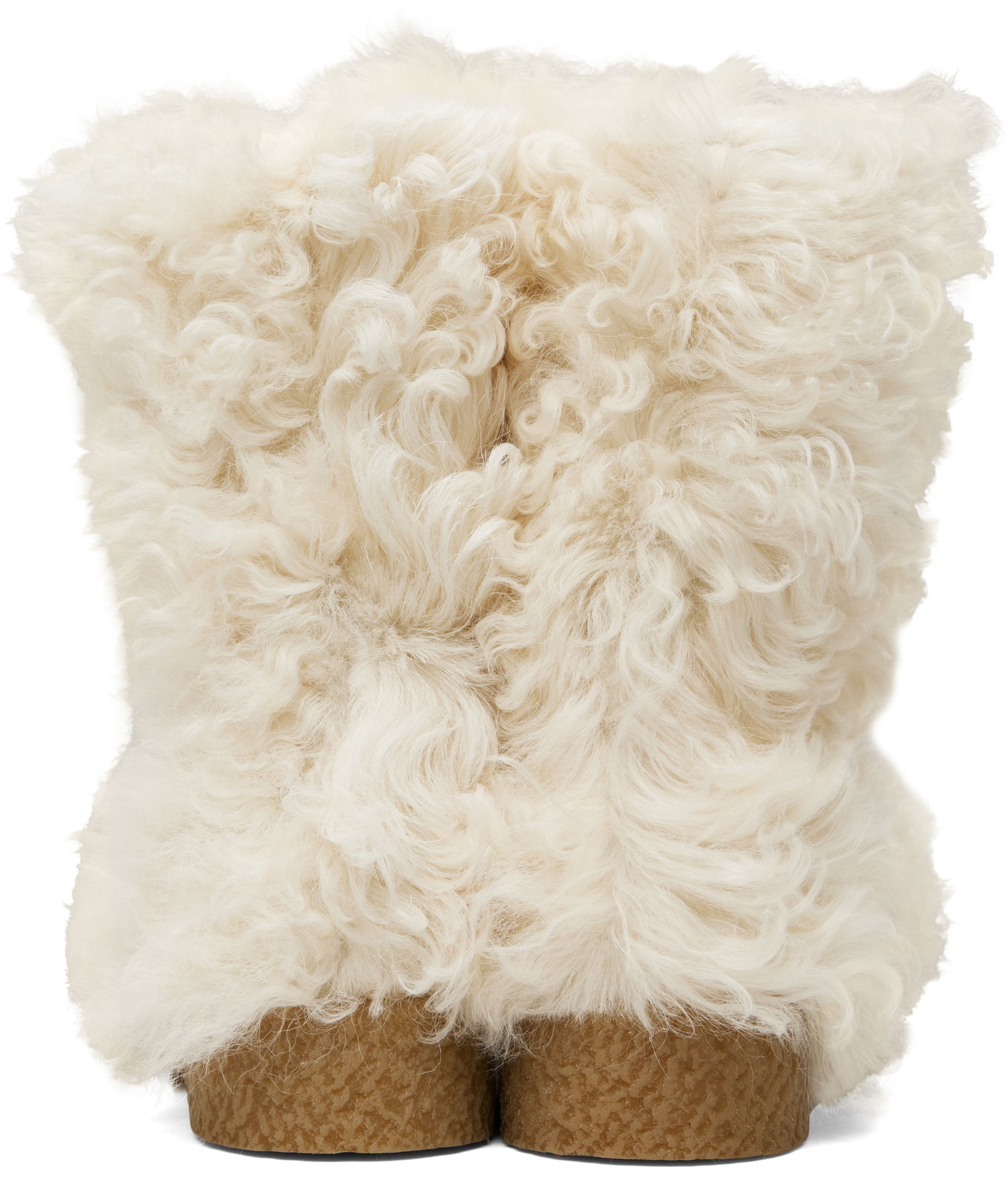 Kläder Bottega Veneta Bottega Veneta Torino Shearling Boots Vit | 816585V55T19202, 1