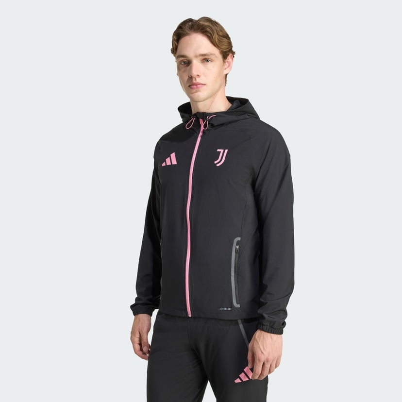 Jacka adidas Performance Juventus Tiro 25 Competition Vis Tech Travel Jacket Svart | JV5347