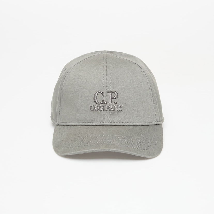 Keps C.P. Company Baseball Cap Gunmetal Grey Universal Grå | 19CMAC225A006288A-921