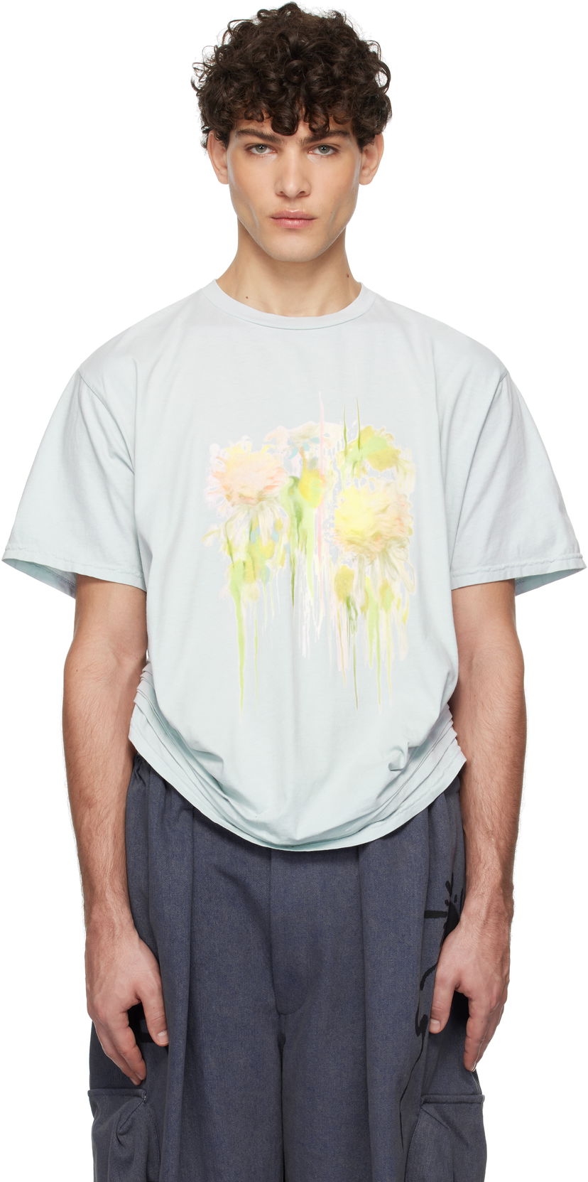T-shirt Collina Strada Collina Strada Katina Duo Graphic T-Shirt Grön | XX3053