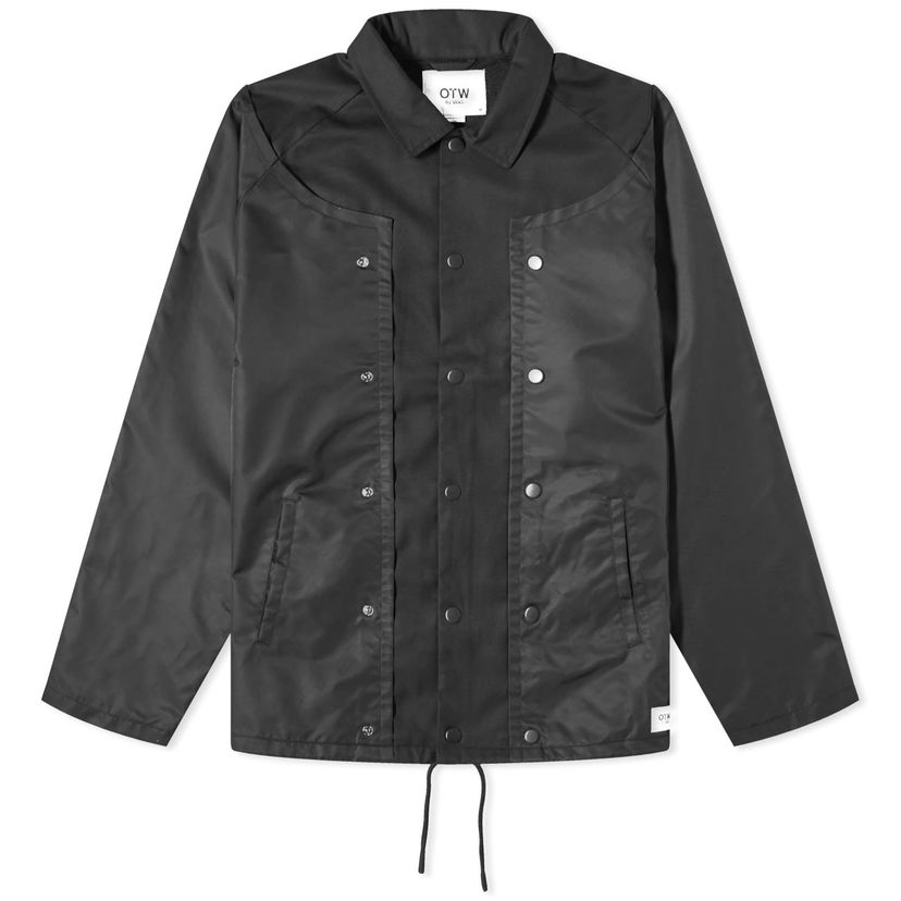 Jacka Vans OTW Duo Tone Coaches Jacket Svart | VN000GBXBLK
