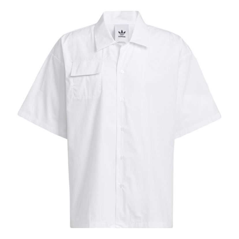 Skjorta adidas Originals Originals Speed Short Sleeve Shirt Vit | HU1236