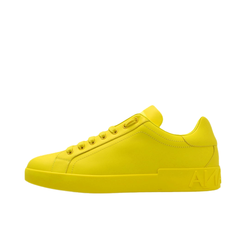 Sneakers och skor Dolce & Gabbana Portofino Yellow Gul | cs1772-a1065-8h219