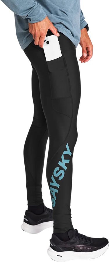 Strumpor Saysky Logo Motion+ Long Tights Svart | omrlt51c901-omrlt51c901, 1