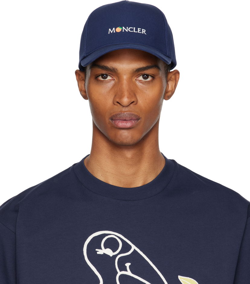 Keps Moncler Moncler Genius x Gilga Farm Baseball Cap Mörkblå | K24023B000060U082