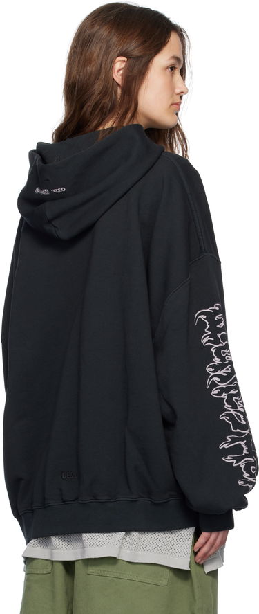 Sweatshirt 032C 032c Faithless Oversized Hoodie Svart | S25-URC-0631-050-W, 2