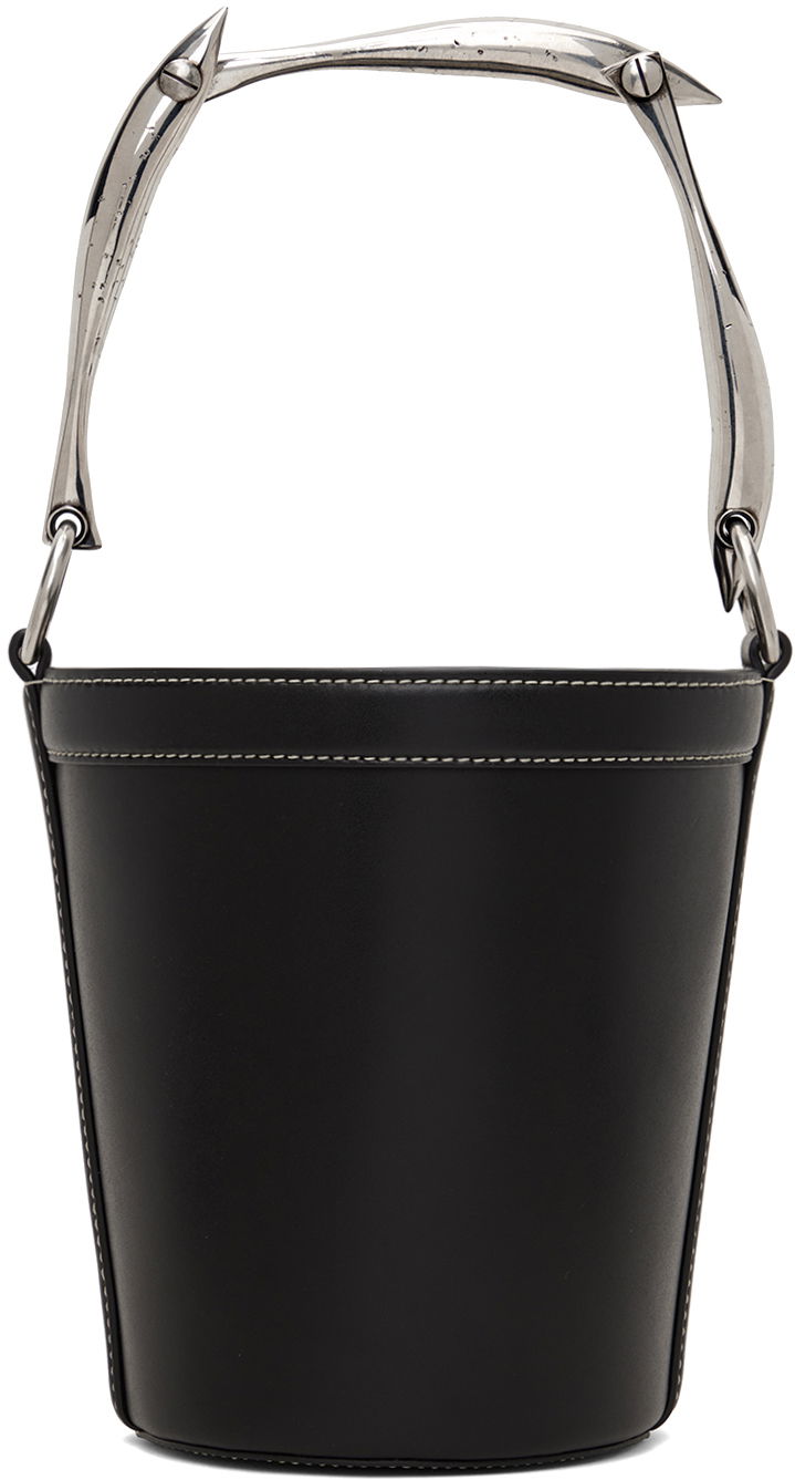 Handväska Bottega Veneta Bottega Veneta Sardine Bucket Bag Svart | 765417V3L30