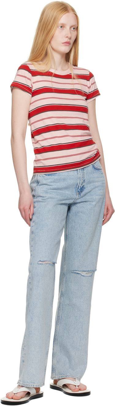 Jeans rag & bone rag & bone Shea Relaxed High Rise Jeans Blå | WDD25P1006RGCH, 3
