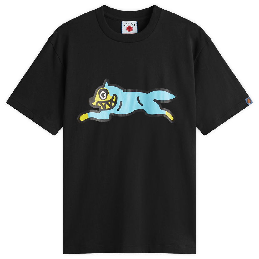 T-shirt BBC IceCream ICECREAM Running Dog Graphic Tee, Size Large Svart | IC24236-BLK