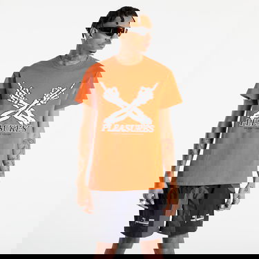 T-shirt Pleasures Don't Care T-Shirt Orange | P23SP051 ORANGE, 2