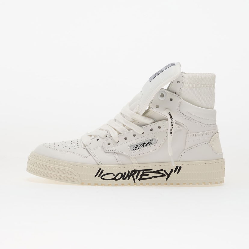 Sneakers och skor Off-White 3.0 Off Court Courtesy White/ Black Vit | OWIA112C99LEA0060110