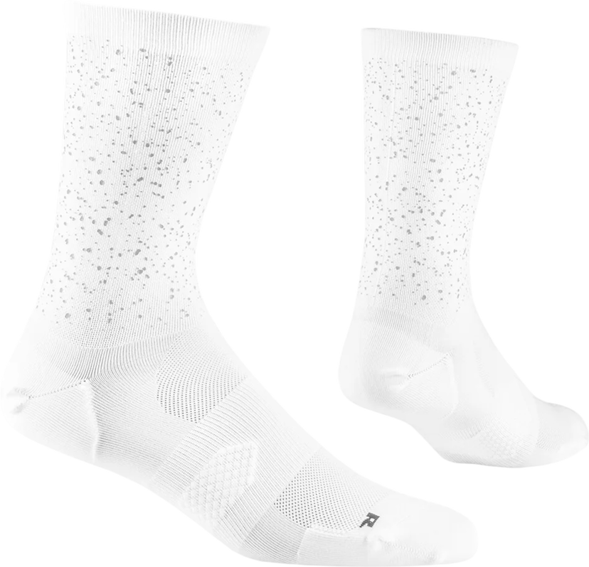 Strumpor Saysky Combat Reflective High Socks Vit | xuaso301c101-xuaso301c101
