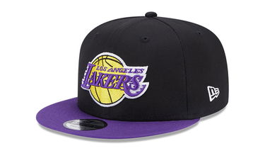 Keps New Era LA Lakers Team Side Patch 9FIFTY Snapback Cap Svart | 60364386, 6