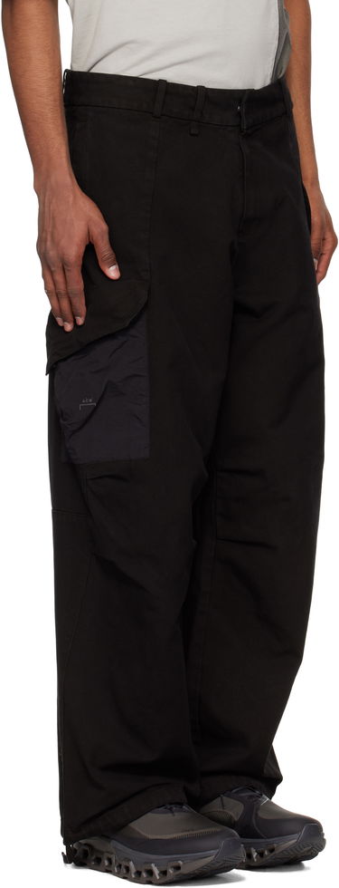 Cargo byxor A-COLD-WALL* A-COLD-WALL* Simple Cotton Cargo Pants Svart | ACWMB319, 3