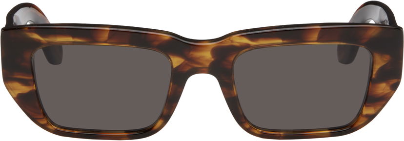 Solglasögon RETROSUPERFUTURE RETROSUPERFUTURE Ra Square Sunglasses Brun | OGU