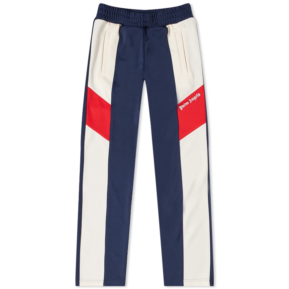 Träningsbyxor Palm Angels Colourblock Track Pant Mörkblå | PMCJ003S22FAB0014601, 0